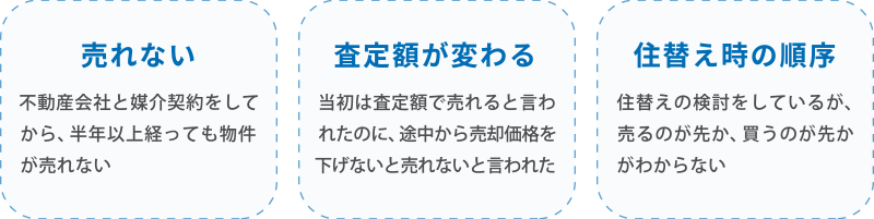 不動産売却における様々な課題・トラブル