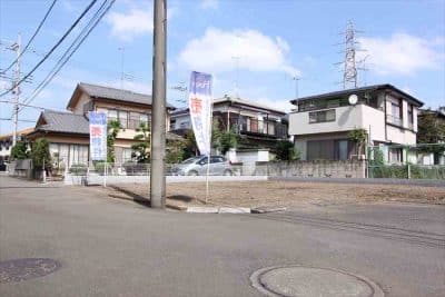 所沢市和ケ原3丁目｜現況更地・即時引渡し可能な48坪超え売地