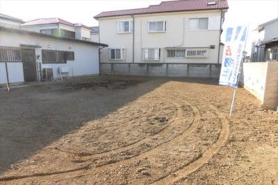 川越市上寺山｜閑静な住宅街　建築条件無し売地