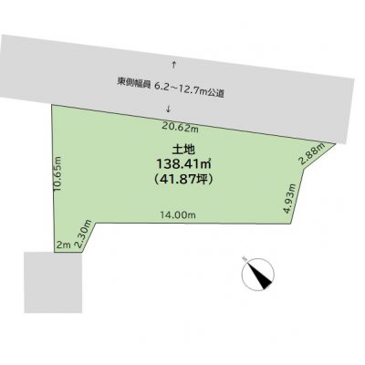 図面と現況が異なる場合は現況優先とさせていただきます。