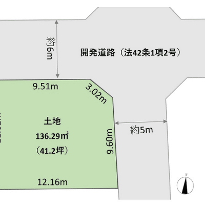 図面と現況が異なる場合は現況を優先とします