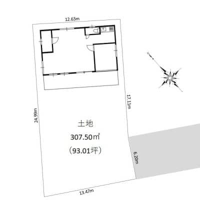 図面と現況が異なる場合は現況優先とさせていただきます。