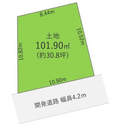 図面と現況が異なる場合は現況優先とさせていただきます。