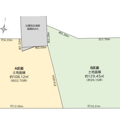 図面と現況が異なる場合は現況優先とさせていただきます。