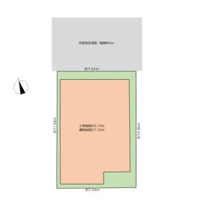 図面と現況が異なる場合は現況優先となります。