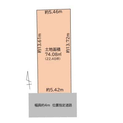 図面と現況が異なる場合は現況優先とさせていただきます。