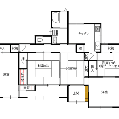 図面と現況が異なる場合は現況を優先とします。