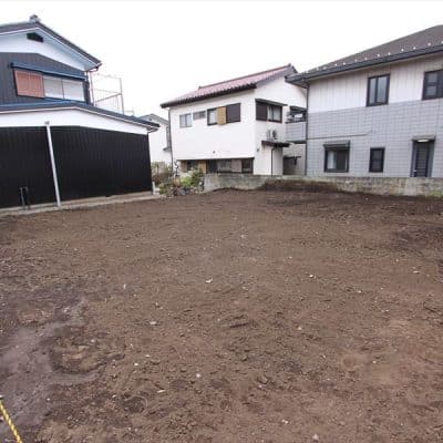 土地約55坪　ゆったり建物が建てれます。