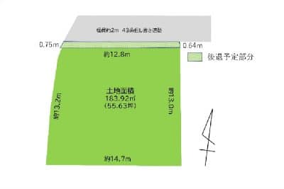 所沢市西所沢2丁目｜土地約55坪で好立地な売地