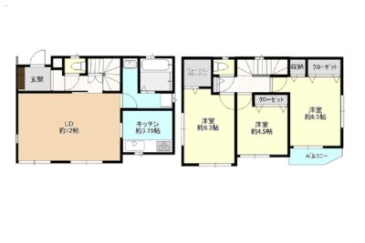 武蔵村山市中央３丁目｜閑静な住宅地にある中古戸建