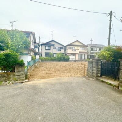 土地約78坪　南向き整形地