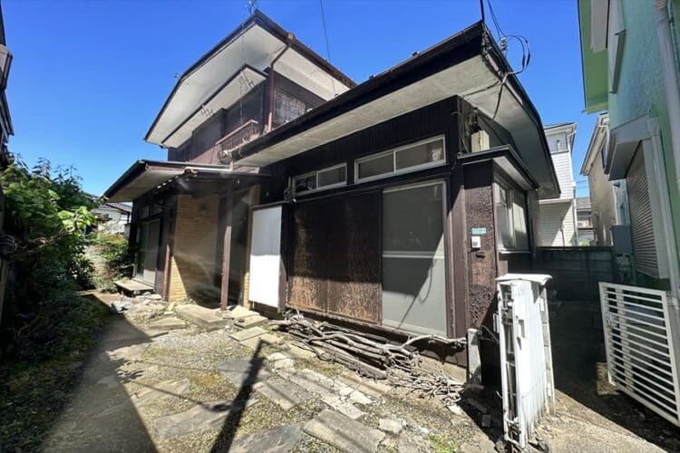 小平市大沼町1丁目｜閑静な住宅街にある古家付き売地