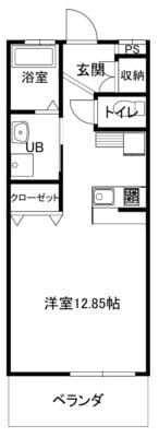 グリーンSⅡ | 久米川駅徒歩3分 | 1R 202号室