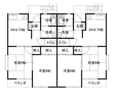 メゾン・ド・アキ201・202号室 | 西所沢駅徒歩8分 | 2DK