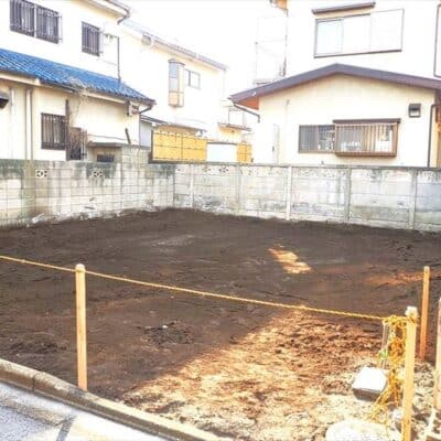 閑静な住宅街に佇む整形地