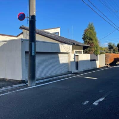 閑静な住宅街に佇む整形地