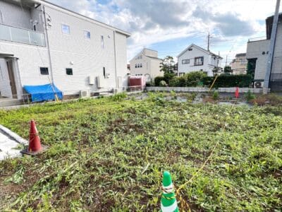 所沢市上安松H区画｜2路線利用可能で好立地な売地