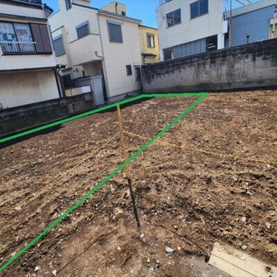 ※緑枠内敷地となります