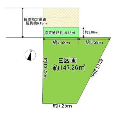 図面と現況が異なる場合は現況優先とさせていただきます。