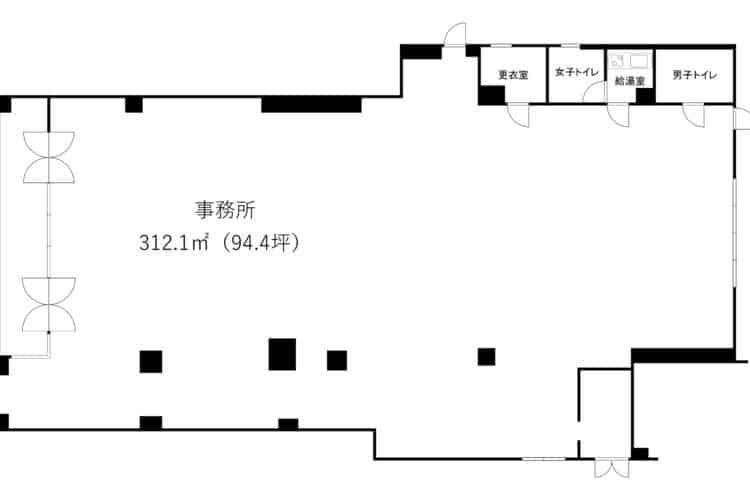 23ビル1F事務所