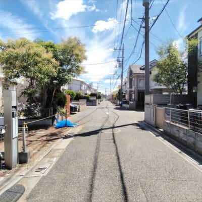 前面道路は幅員約４m