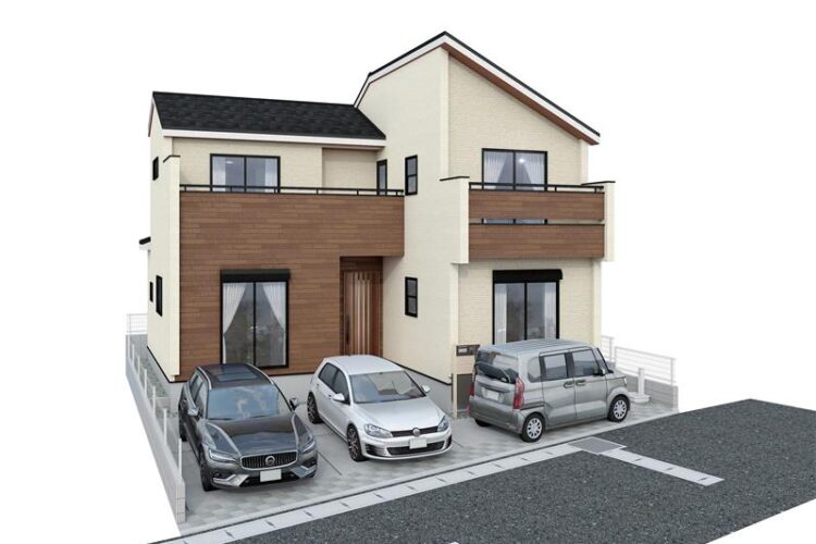 所沢市上安松　新築分譲住宅｜４LDK ＋カースペース3台＋WIC｜3路線3駅利用可能・全居室6帖以上の新築戸建