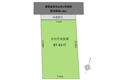 【売主】東京都東村山市多摩湖町売土地｜建築条件なし｜2路線3駅利用可能で好立地な売地｜更地