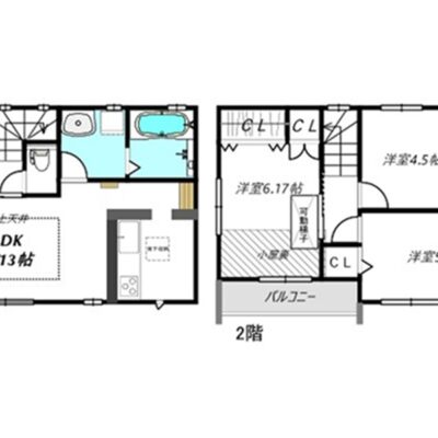 ３LDK デザイン住宅 ※図面と現況が異なる場合は、現況を優先とします。