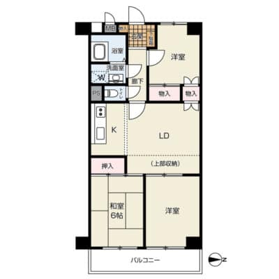 東海狭山マンション4階｜駅徒歩約9分。陽当たり眺望、良好｜商業施設至近｜※旧法地上権