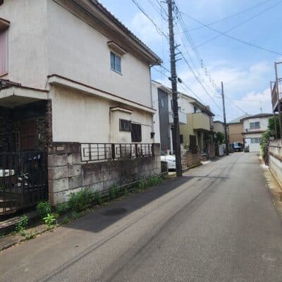 前面道路幅員5.0ｍです。