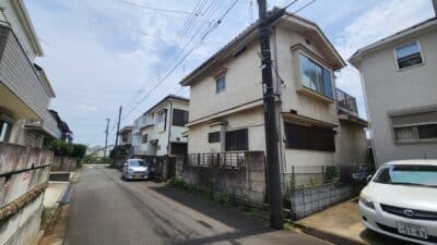 東村山市久米川町3丁目　土地｜車通りの少ない閑静な立地｜更地渡し