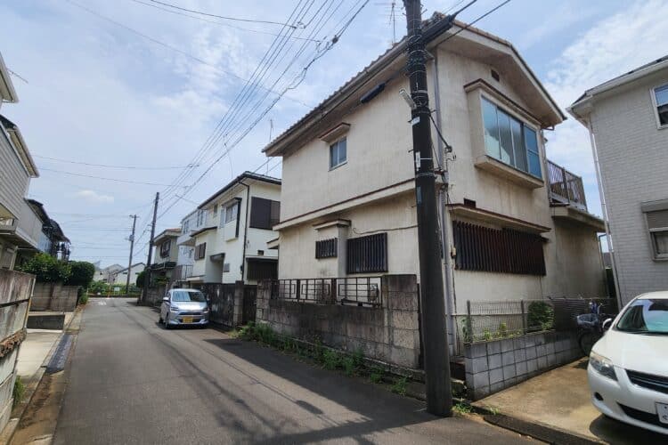 東村山市久米川町3丁目　土地｜車通りの少ない閑静な立地｜更地渡し