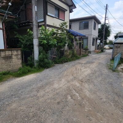 更地でのお渡しとなります