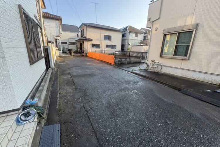 閑静な住宅街