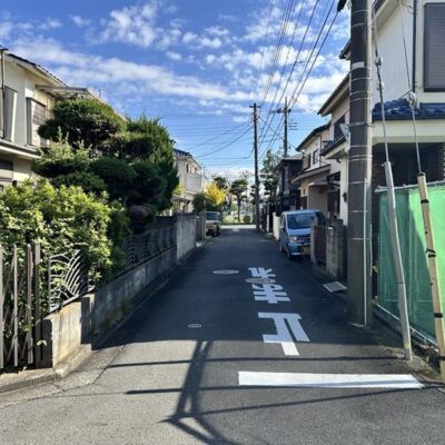 玉川上水近くで緑豊かな立地