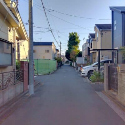 閑静な住宅街