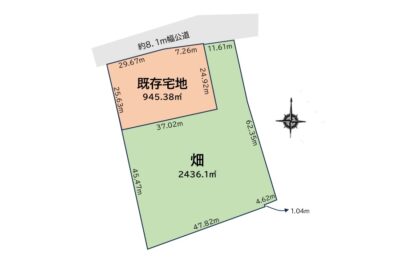 所沢市三ケ島2丁目　事業用地｜1022坪｜医療法人事業用地に最適
