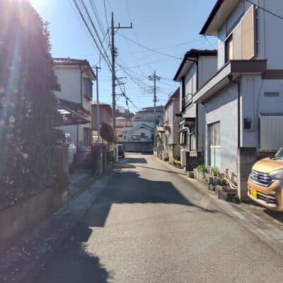 平坦な立地です。